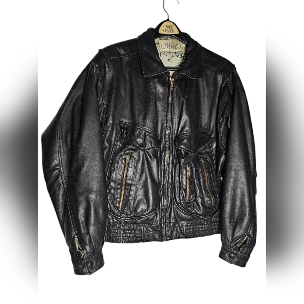 Joshua Ross Leather Jacket M